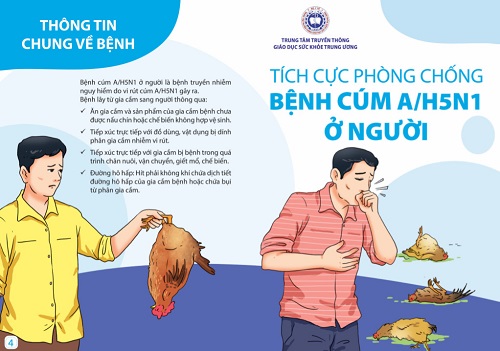 Phòng chống lây nhiễm cúm sang người